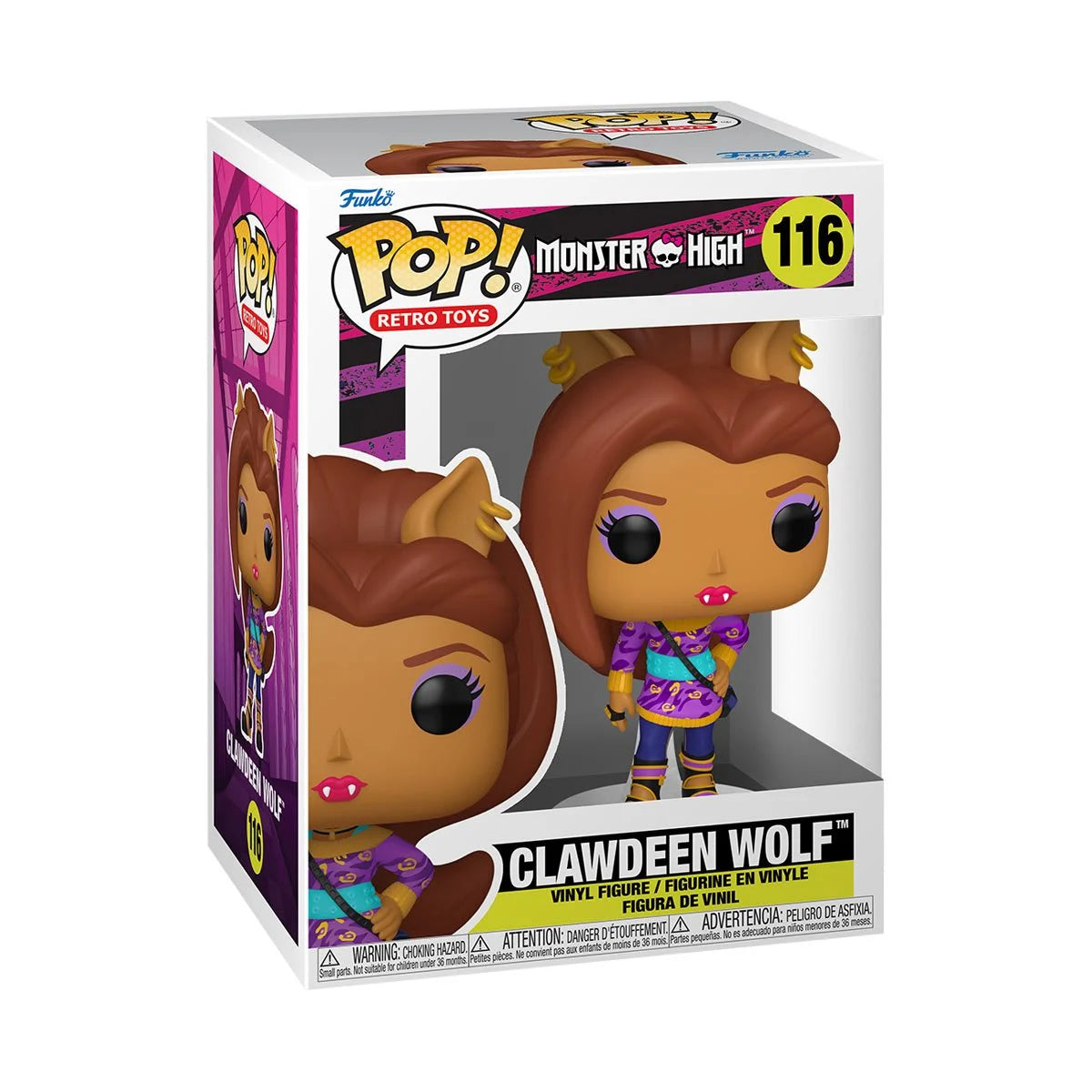 Monster High Clawdeen Wolf Funko Pop! Vinyl Figure #116 - Outer Limit Toys