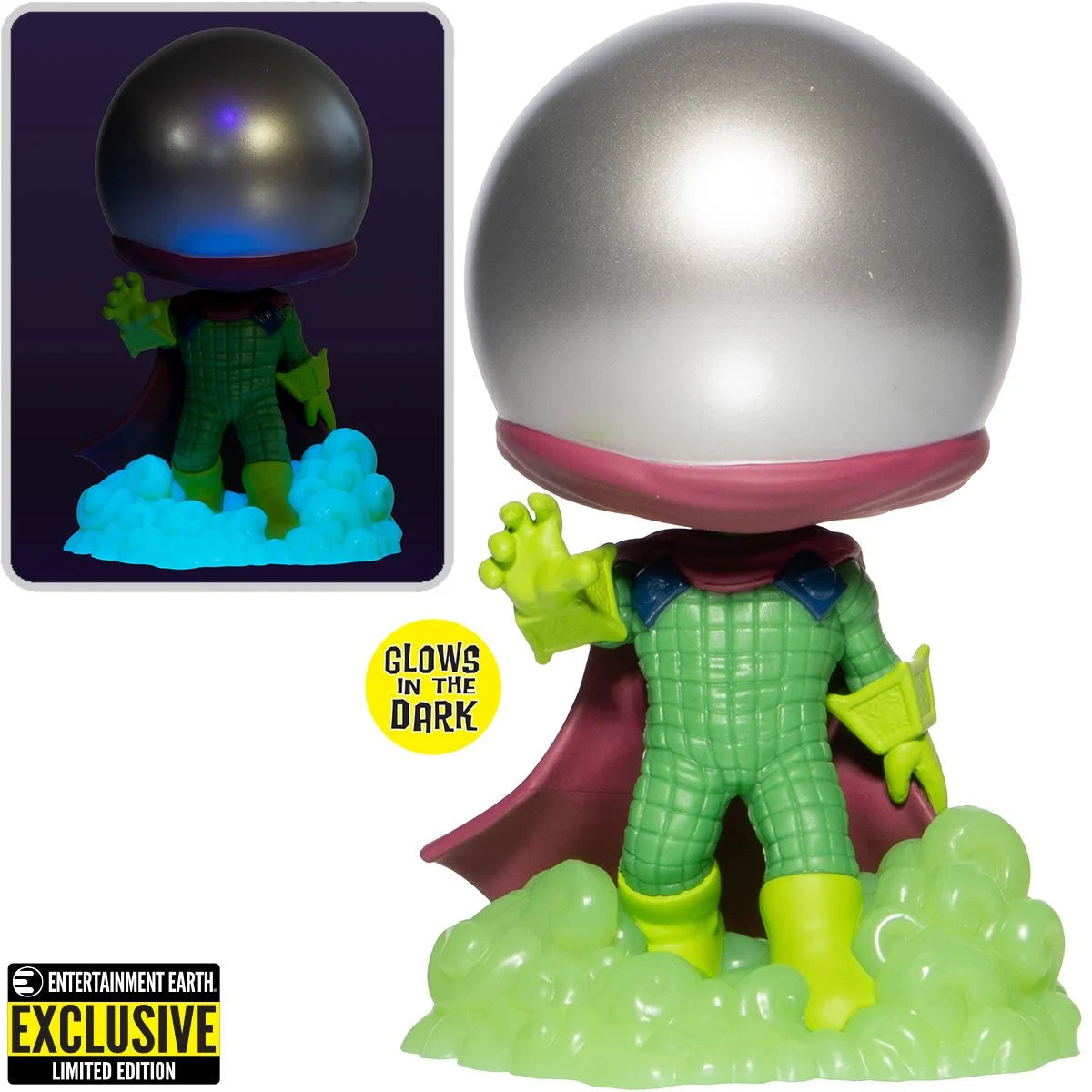 Marvel Mysterio 616 Glow-in-the-Dark Funko Pop! Vinyl Figure #1156 - Entertainment Earth Exclusive - Outer Limit Toys