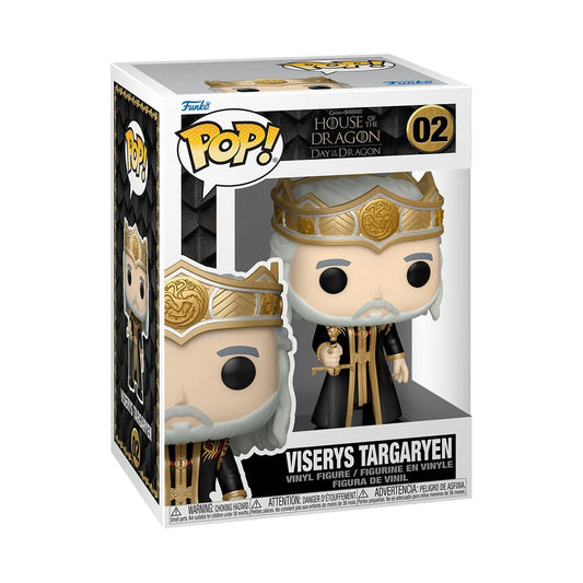 Funko Pop! TV: House of the Dragon - Viserys Targaryen Vinyl Figure