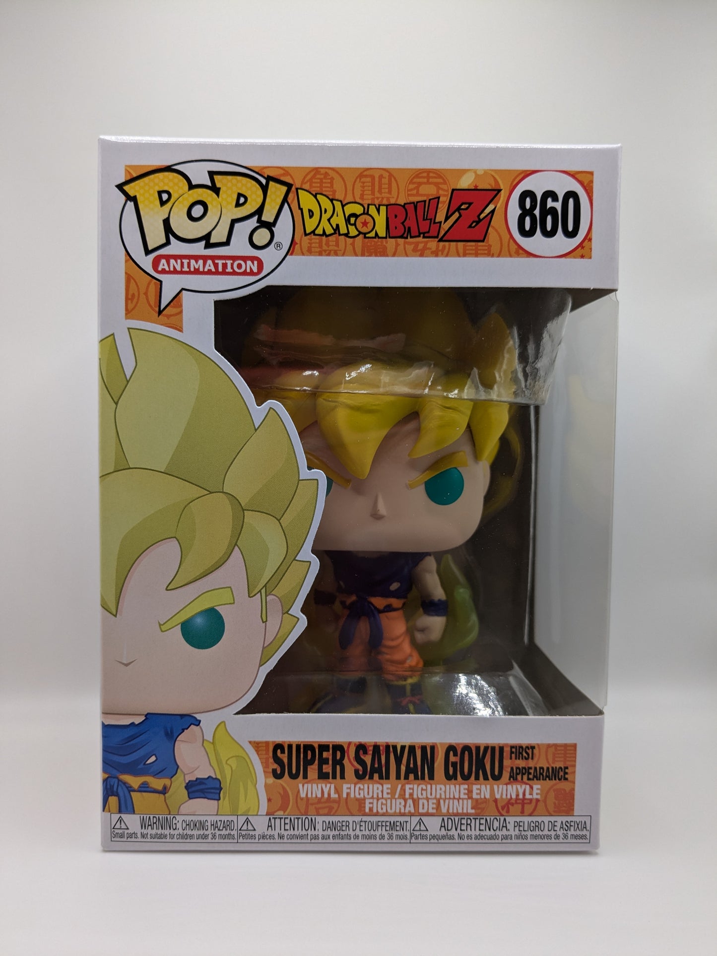 Dragon Ball Z Super Saiyan Goku (First Appearance) Pop! Vinyl Figure