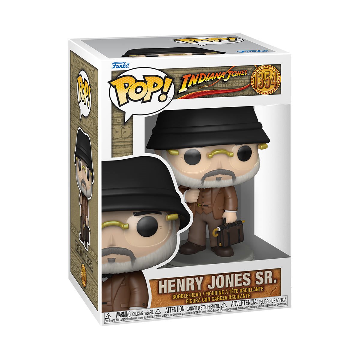 Indiana Jones and the Last Crusade Henry Jones Sr. Pop! Vinyl Figure #1354