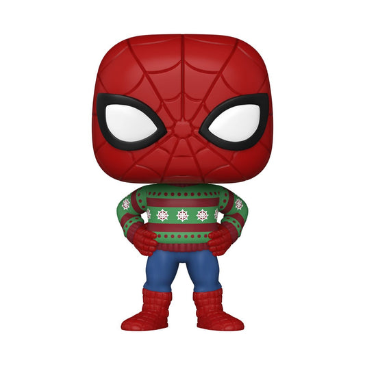 Marvel Holiday Spider-Man Sweater Funko Pop! Vinyl Figure #1284