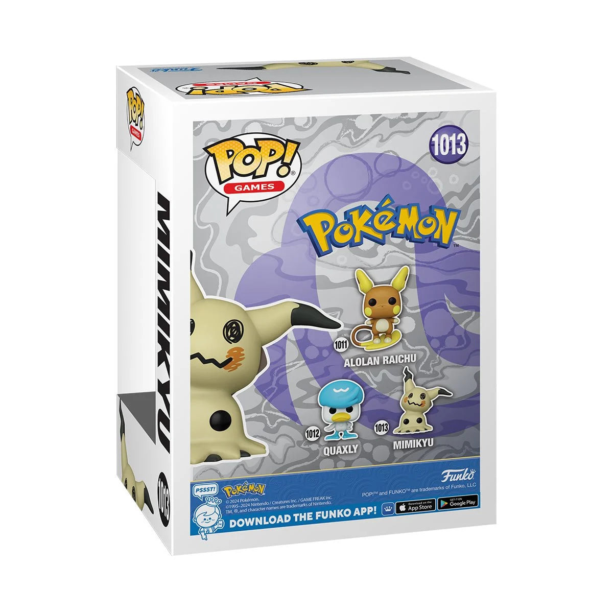 Pokemon Mimikyu Funko Pop! Vinyl Figure #1013