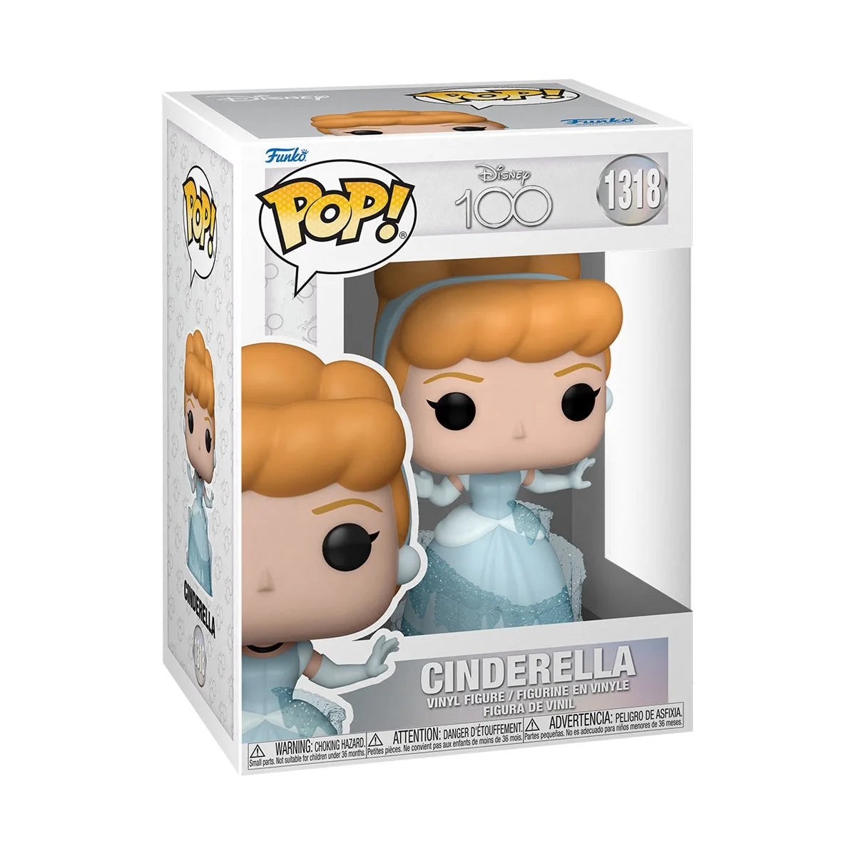 Disney 100 Pop! Cinderella Pop! Vinyl Figure