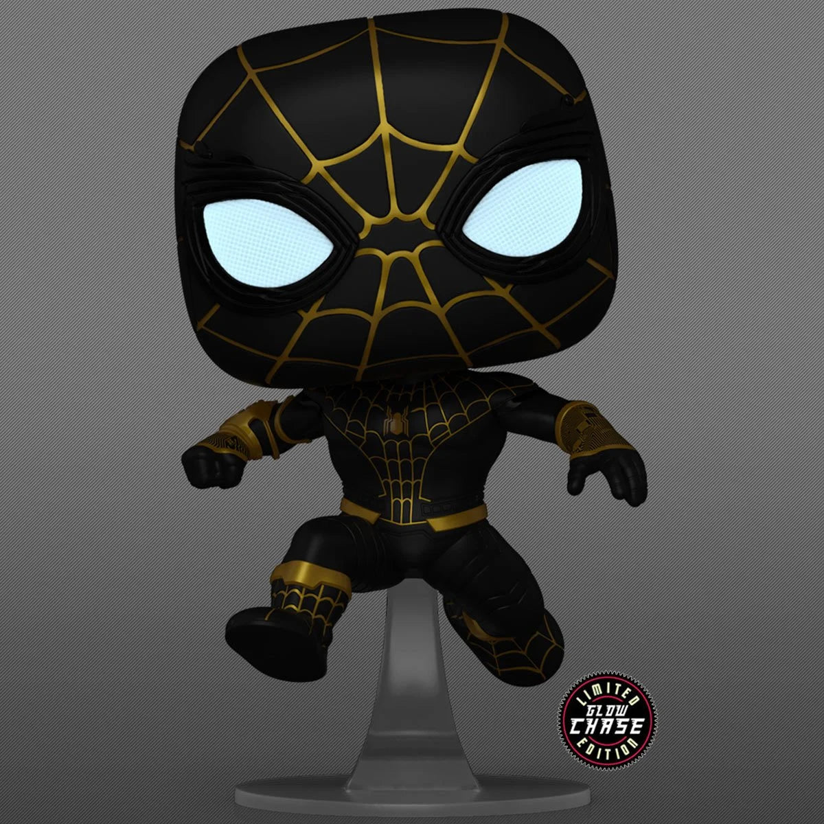 Spider-Man: No Way Home Unmasked Spider-Man Black Suit Pop! Vinyl Figure - AAA Anime Exclusive