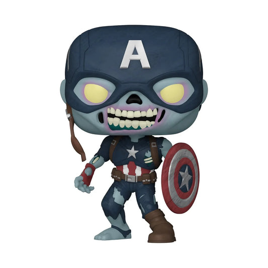 Marvel's What If Zombie Captain America Pop! Vinyl Figure