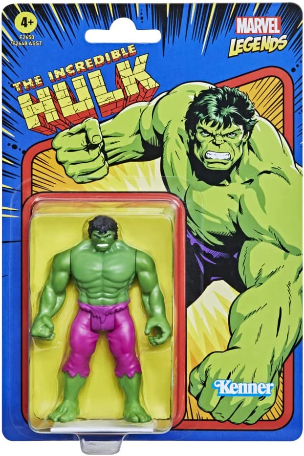 Marvel Legends Retro 375 Collection Hulk 3 3/4-Inch Action Figure