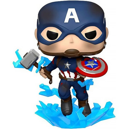 Funko Pop! Marvel Captain America With Shield & Hammer Vinyl Figure