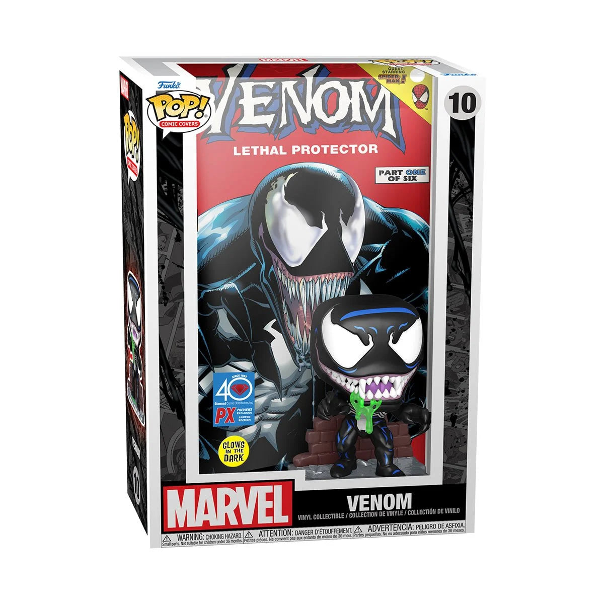 Funko Pop! Comic Cover: Marvel - Venom Lethal Protector