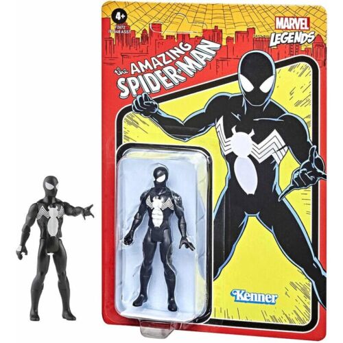 Marvel Legends Retro 375 Collection Symbiote Spider-Man 3 3/4-Inch Action Figure